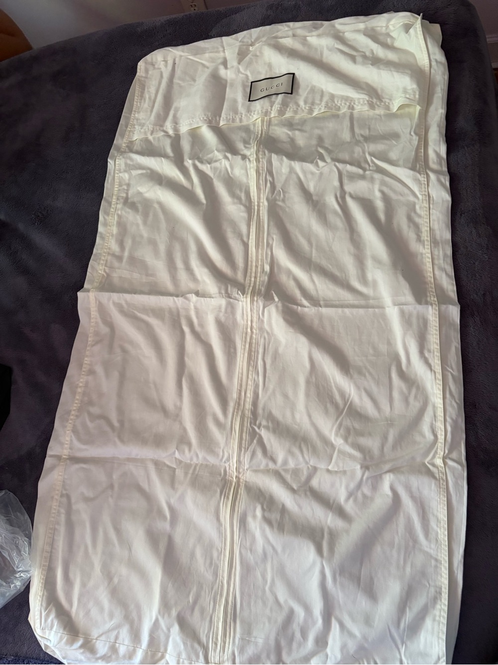 Gucci Cream Garment Dust Bag